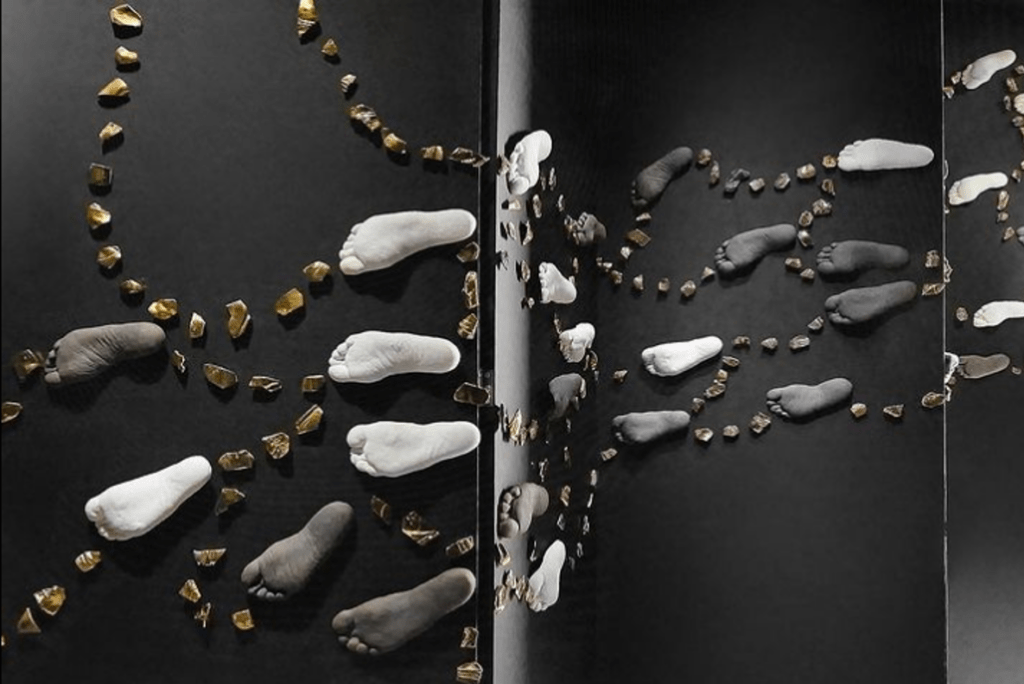 Studio17 art installation for Guidi, La Cartonierre , Paris