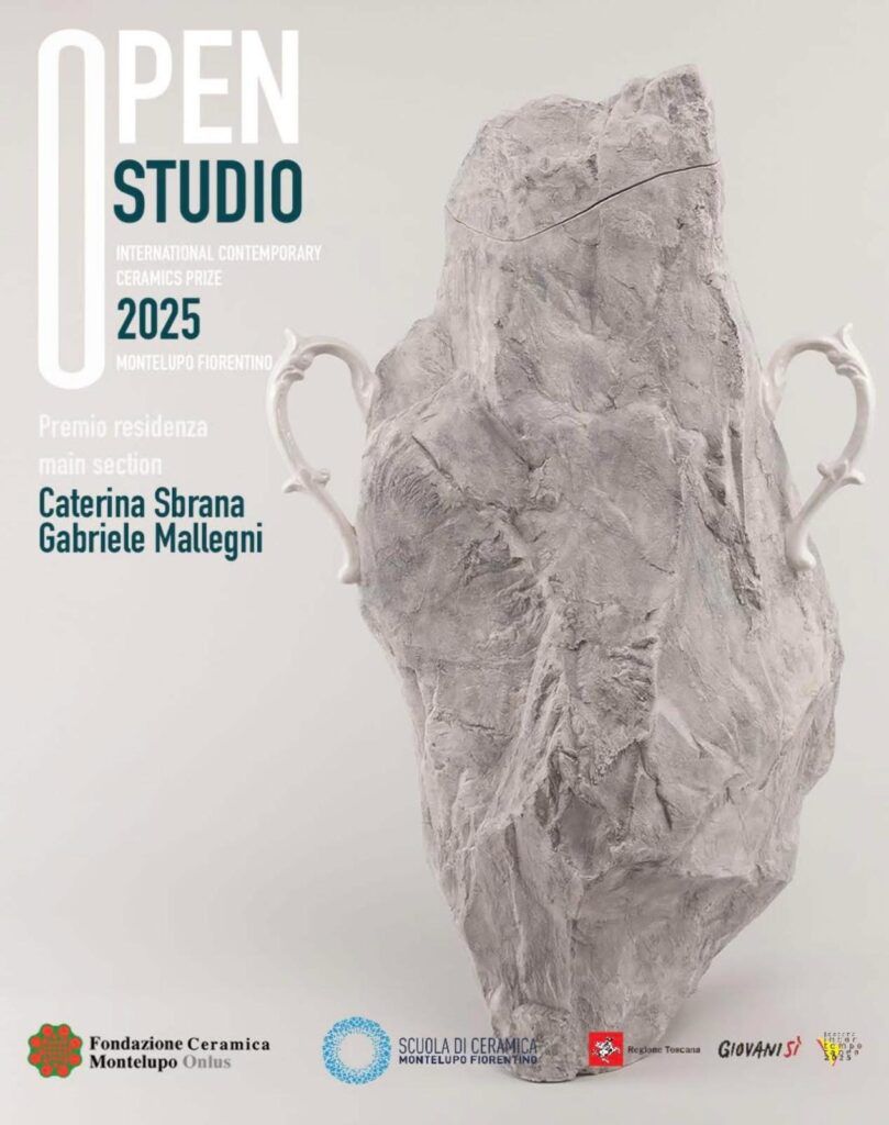 Annuncio Sbrana e Mallegni vincitori del Ceramic Prize 2025